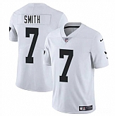 Men & Women & Youth Las Vegas Raiders #7 Geno Smith White 2025 Vapor Stitched Jersey,baseball caps,new era cap wholesale,wholesale hats